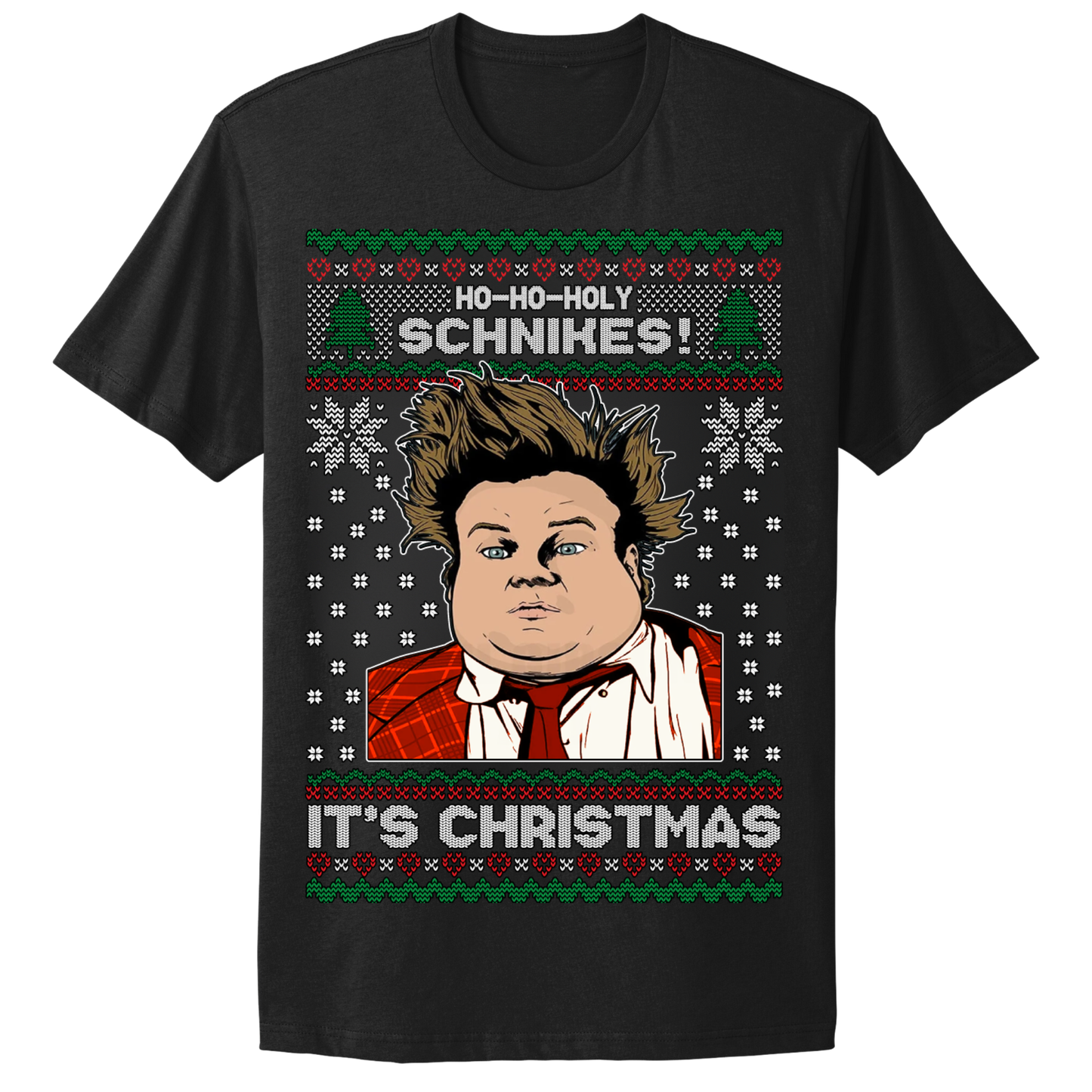 Ugly Christmas Tshirt Holy Schnikes Tommy