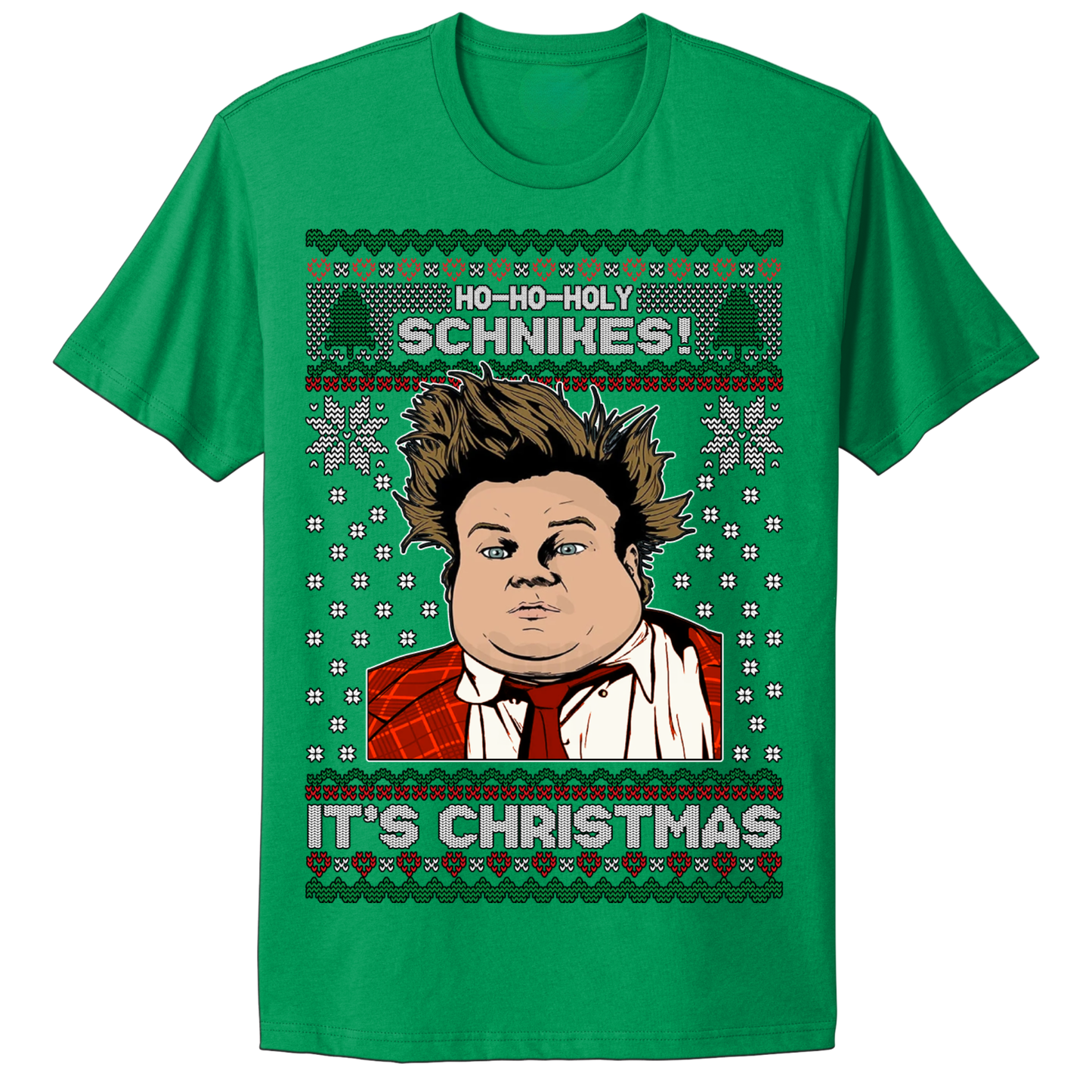Ugly Christmas Tshirt Holy Schnikes Tommy