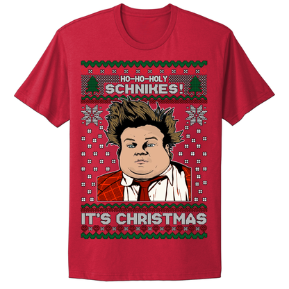 Ugly Christmas Tshirt Holy Schnikes Tommy