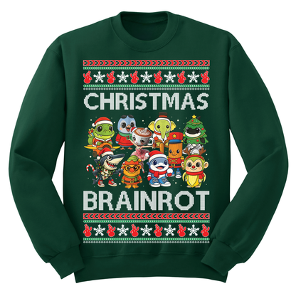 Ugly Christmas Sweater Christmas Brainrot