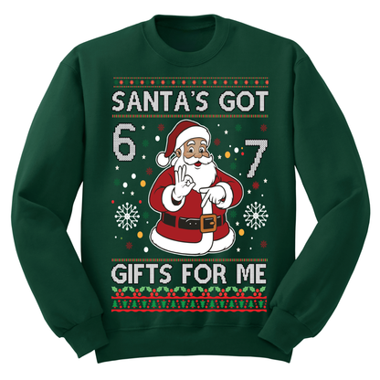 Ugly Christmas Sweater Santas Got 6-7 Gifts For Me