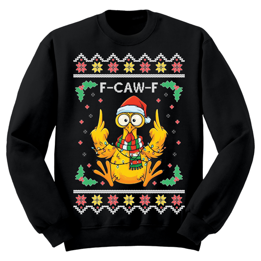 Ugly Christmas Sweater F-CAW-F