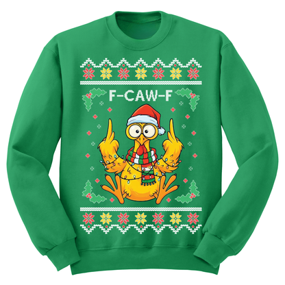 Ugly Christmas Sweater F-CAW-F