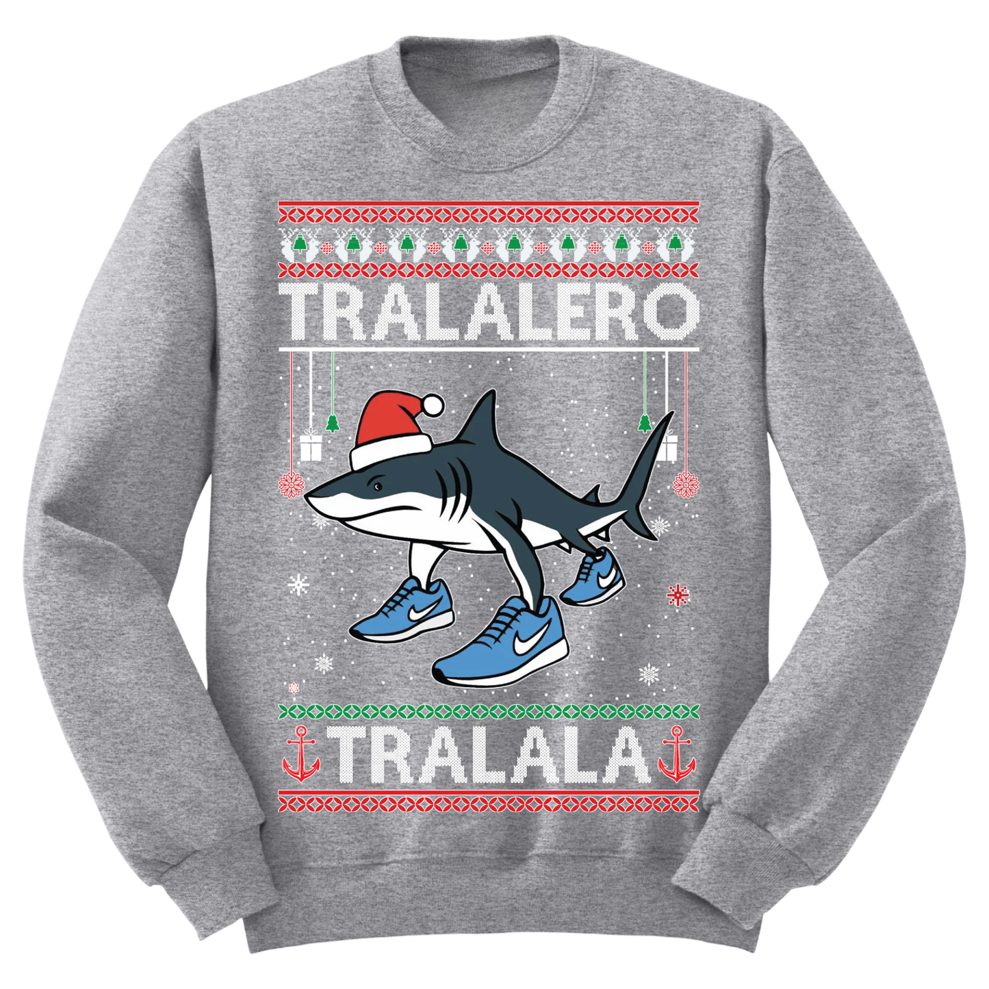 Ugly Christmas Sweater Tralala Brainrot