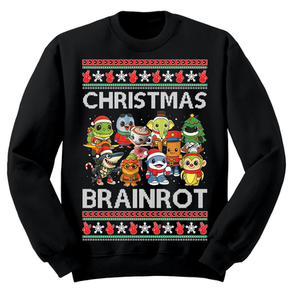 Ugly Christmas Sweater Christmas Brainrot