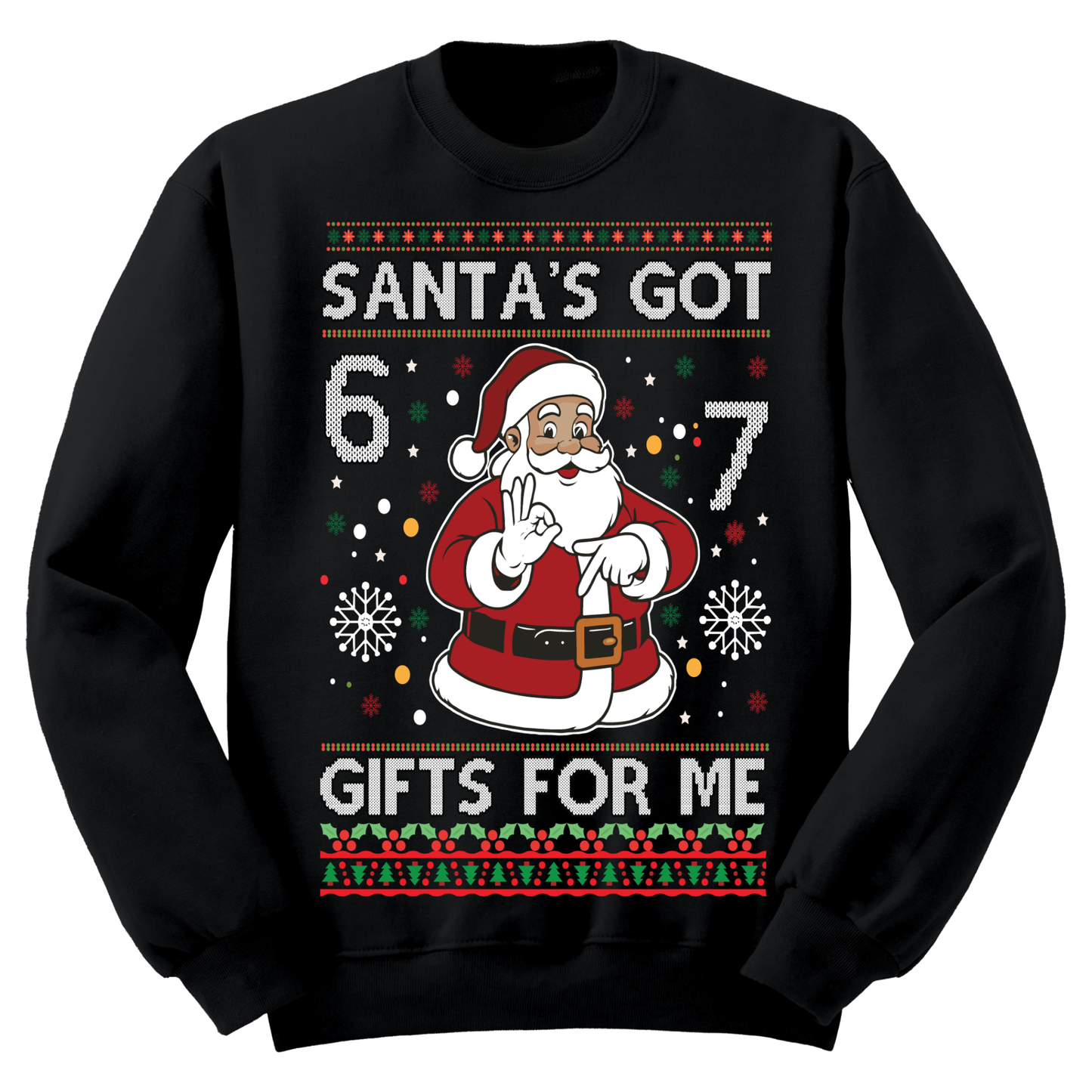 Ugly Christmas Sweater Santas Got 6-7 Gifts For Me