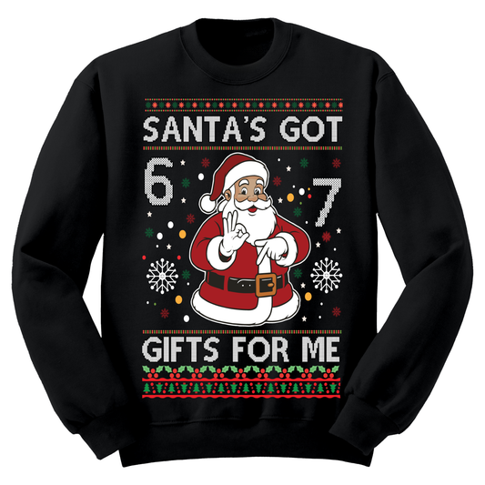 Ugly Christmas Sweater Santas Got 6-7 Gifts For Me