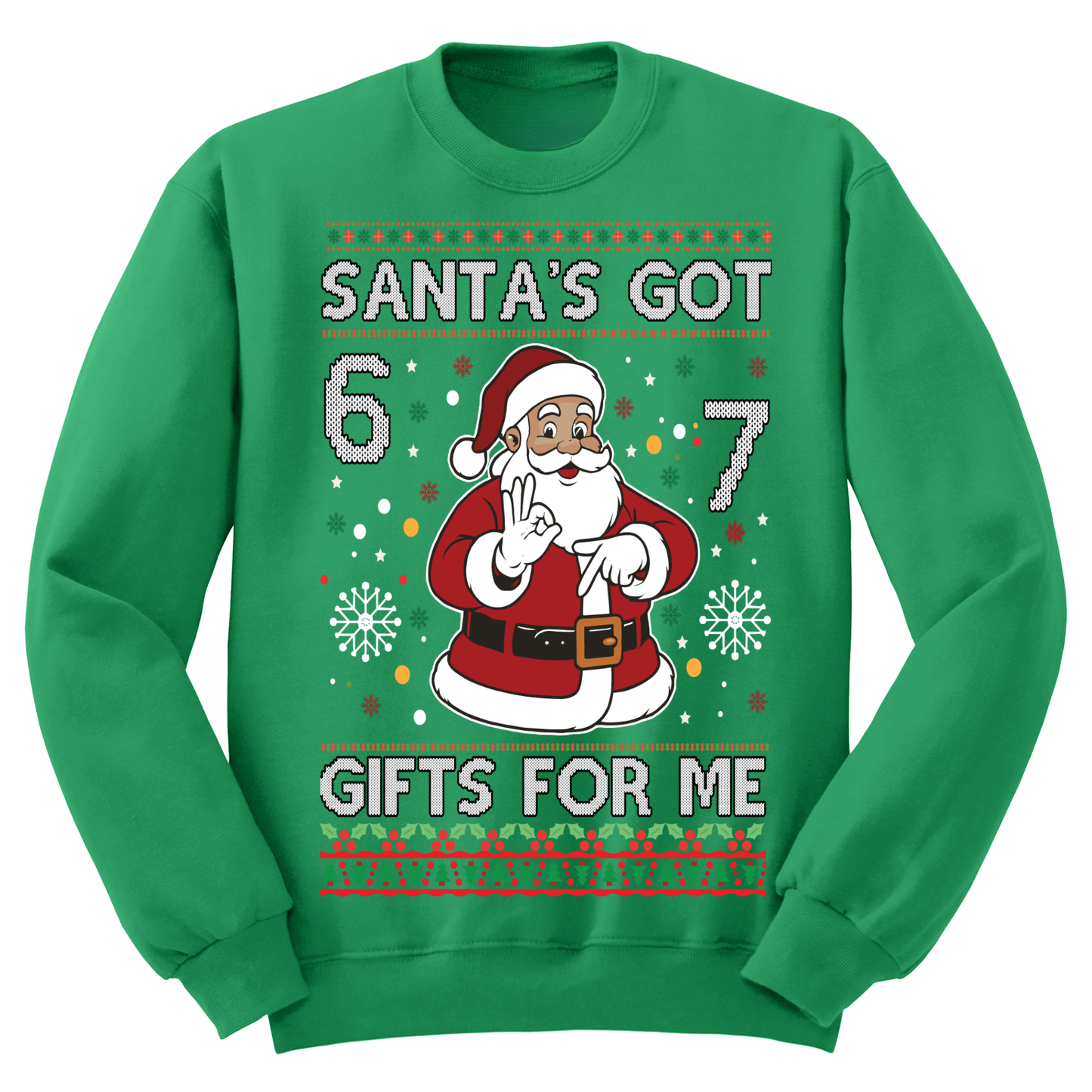 Ugly Christmas Sweater Santas Got 6-7 Gifts For Me