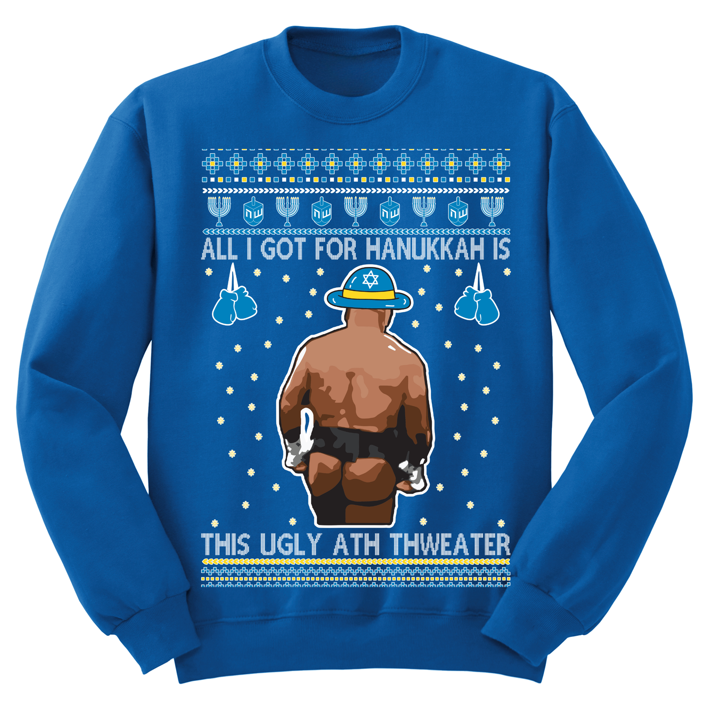 Ugly Hanukkah Sweatshirt Ugly Ass Sweater