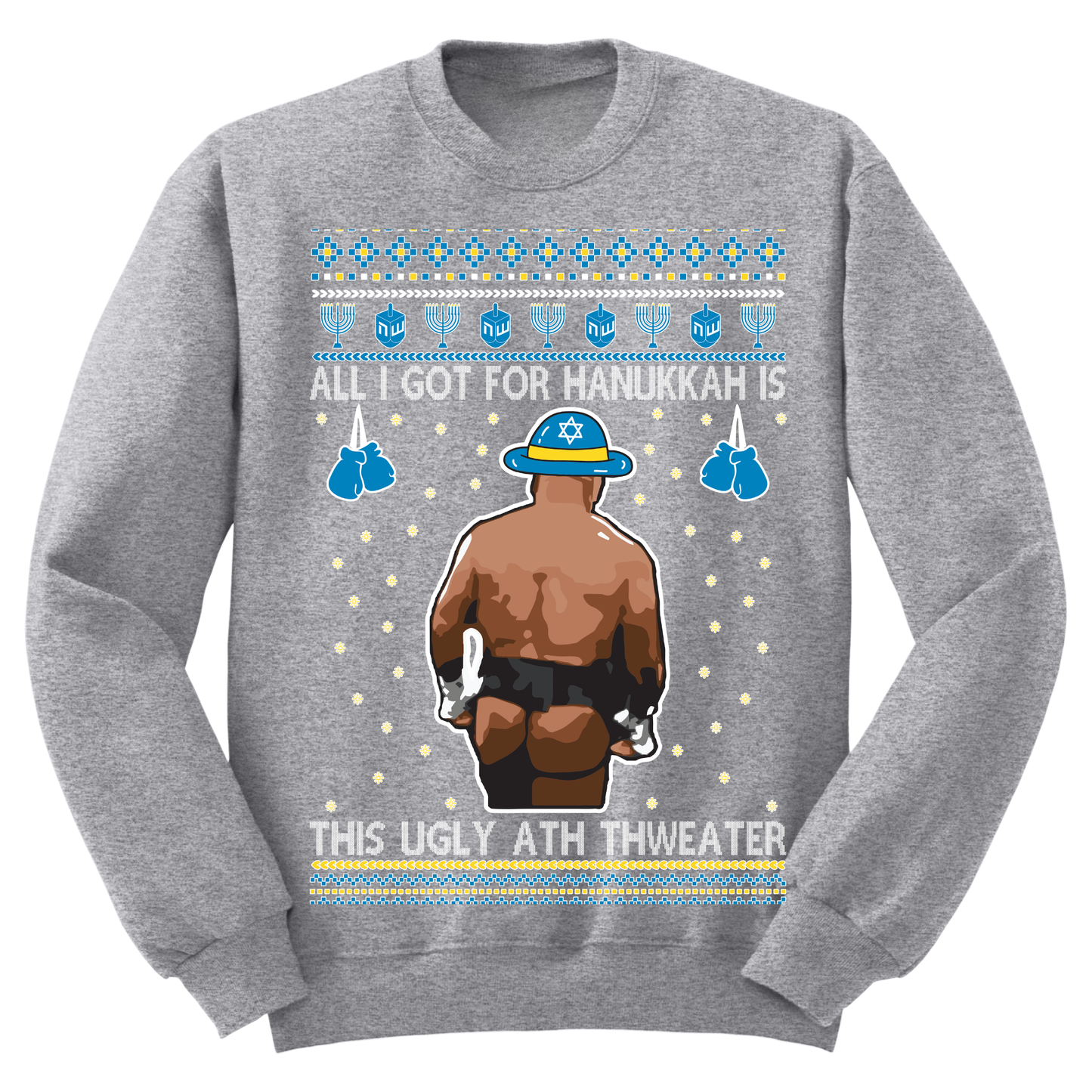 Ugly Hanukkah Sweatshirt Ugly Ass Sweater