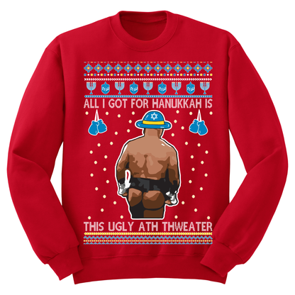 Ugly Hanukkah Sweatshirt Ugly Ass Sweater