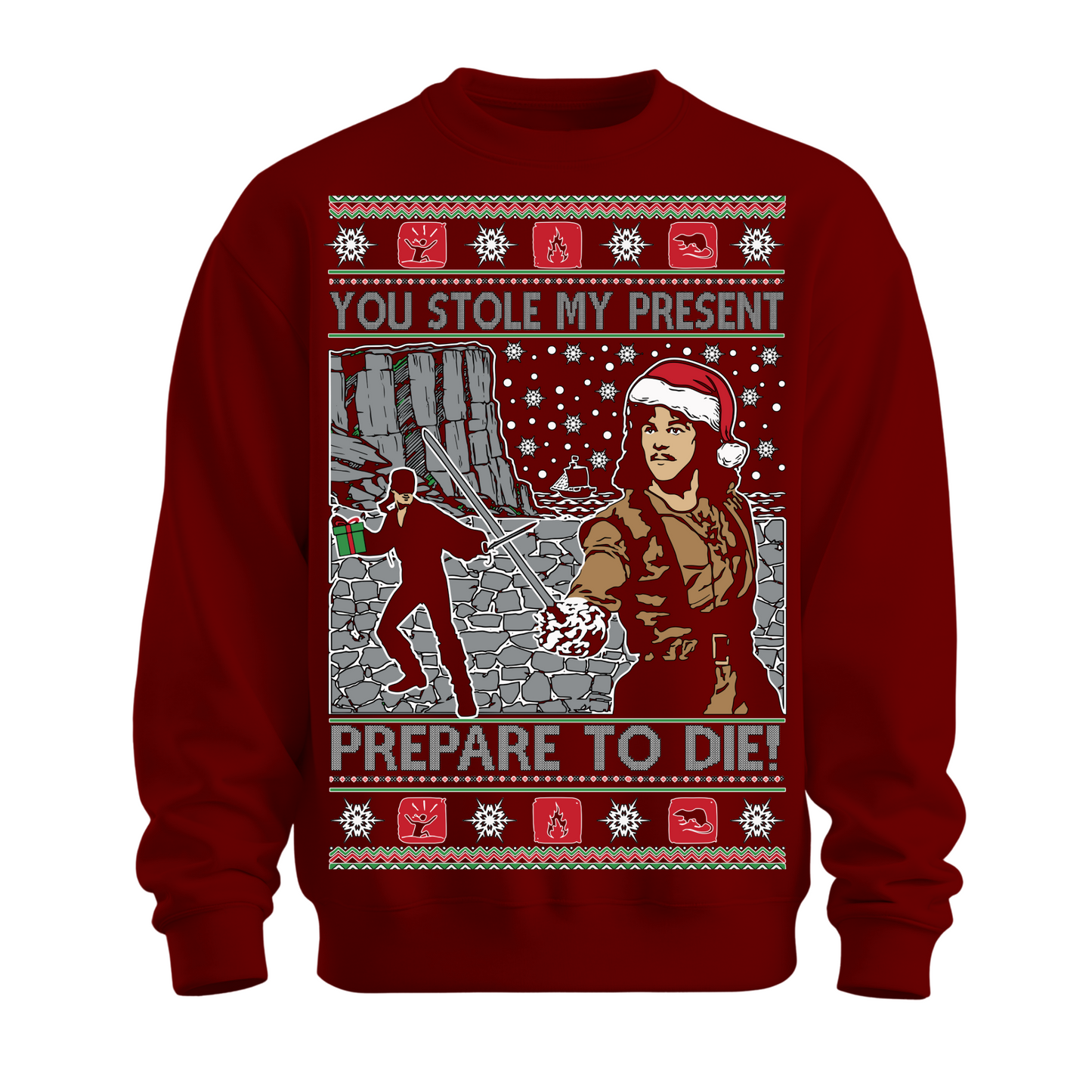Ugly Christmas Sweater You Stole My Present