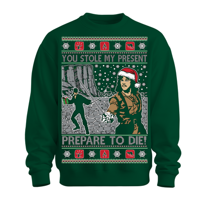Ugly Christmas Sweater You Stole My Present