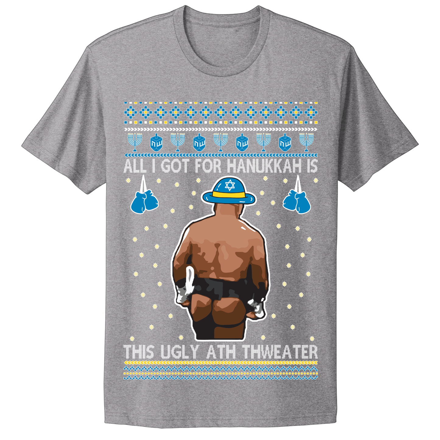 Ugly Hanukkah Tshirt Ugly Ass Sweater