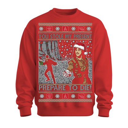 Ugly Christmas Sweater You Stole My Present