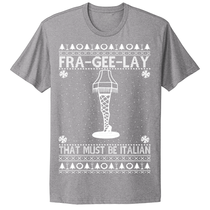 Ugly Christmas Tshirt Fra Gee Lay Italian