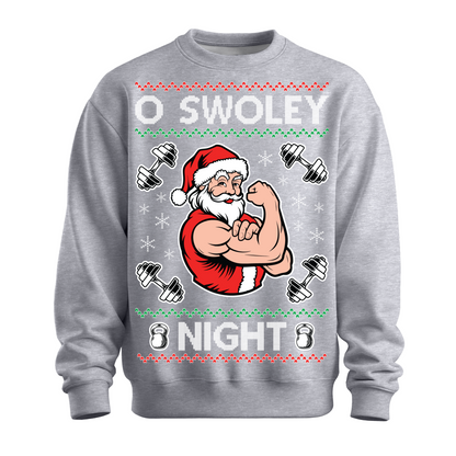 Ugly Christmas Sweater Swole Santa