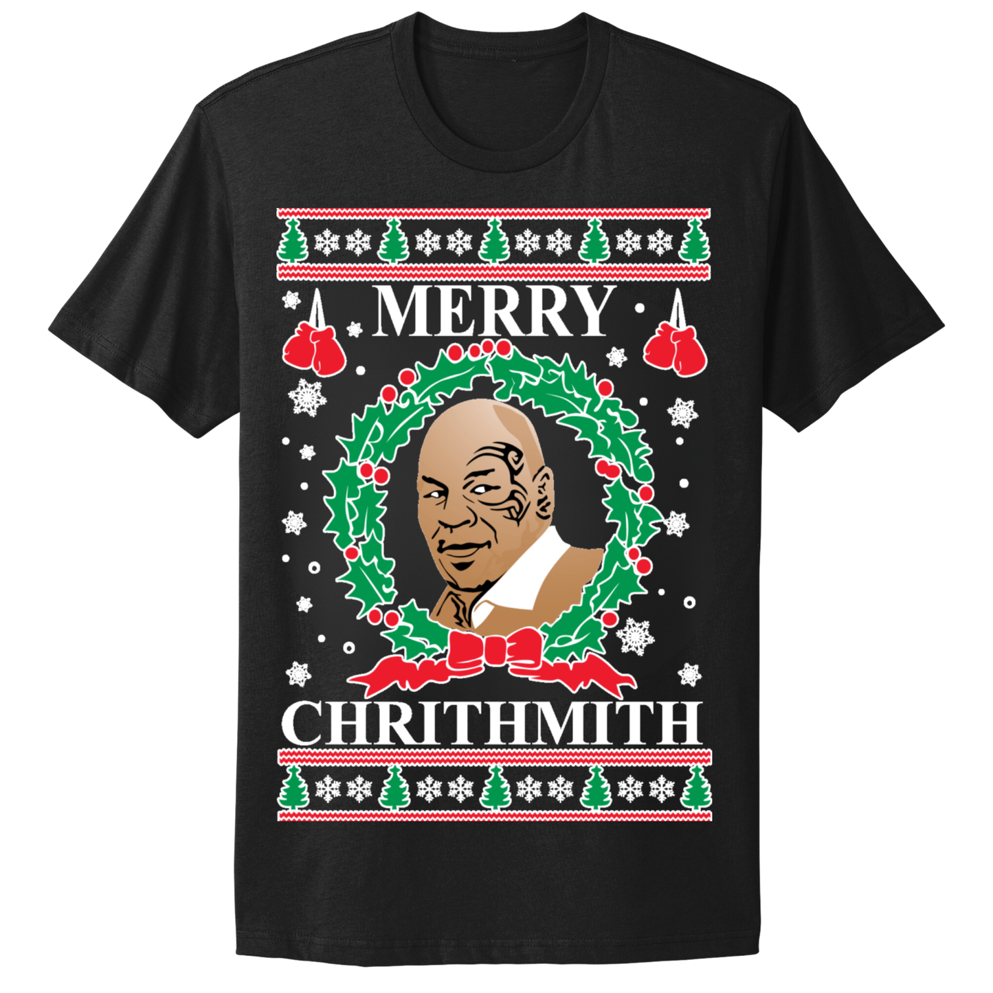 Ugly Christmas Tshirt Merry Christmas Mike