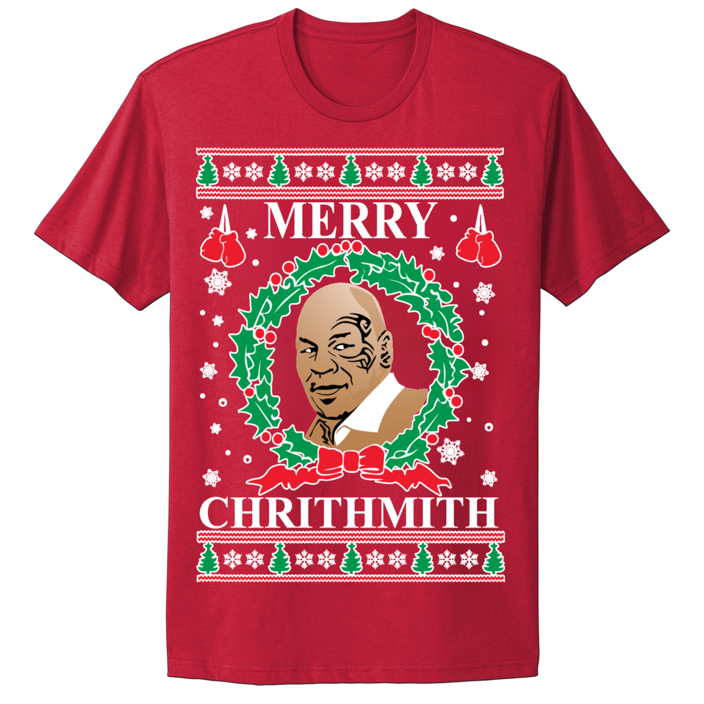 Ugly Christmas Tshirt Merry Christmas Mike