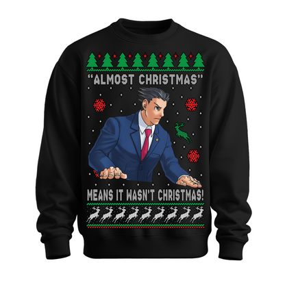 Ugly Christmas Sweater Almost Christmas Ace Attorney