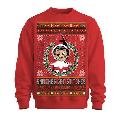Ugly Christmas Sweater Snitches Get Stitches