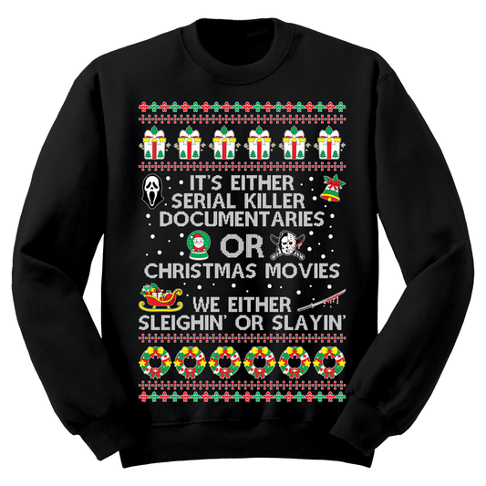 Ugly Christmas Sweater Serial Killer Documentaries