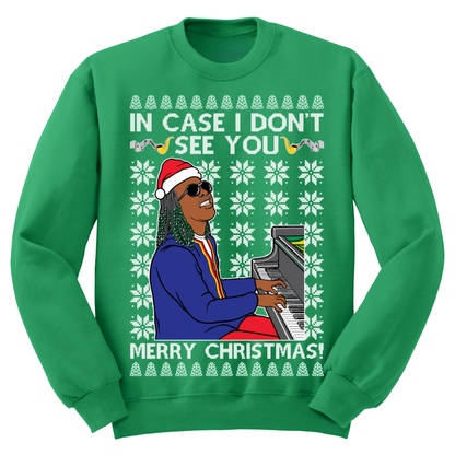 Ugly Christmas Sweater In Case I Don't See You Merry Christmas