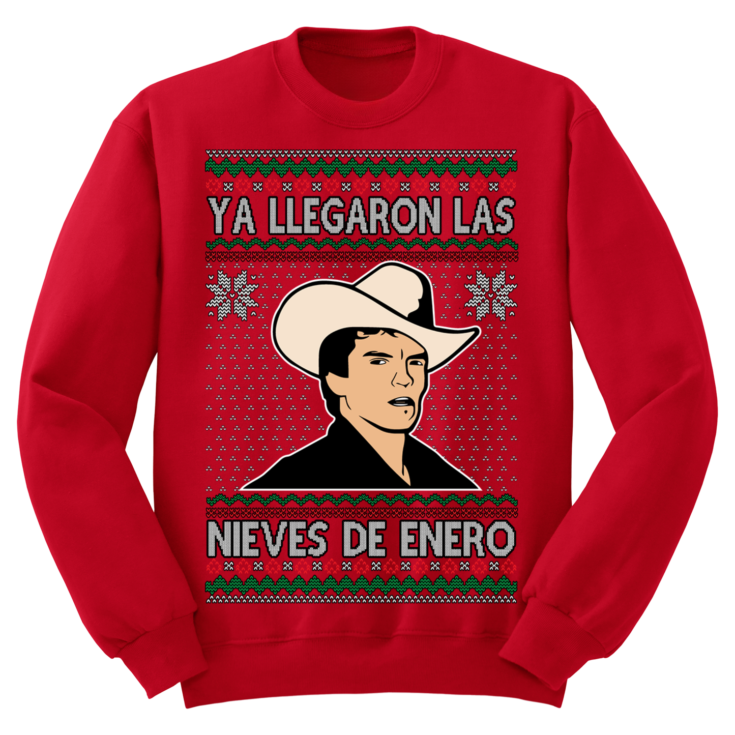 Ugly Christmas Sweater Ya llegaron Las Nieves De Enero
