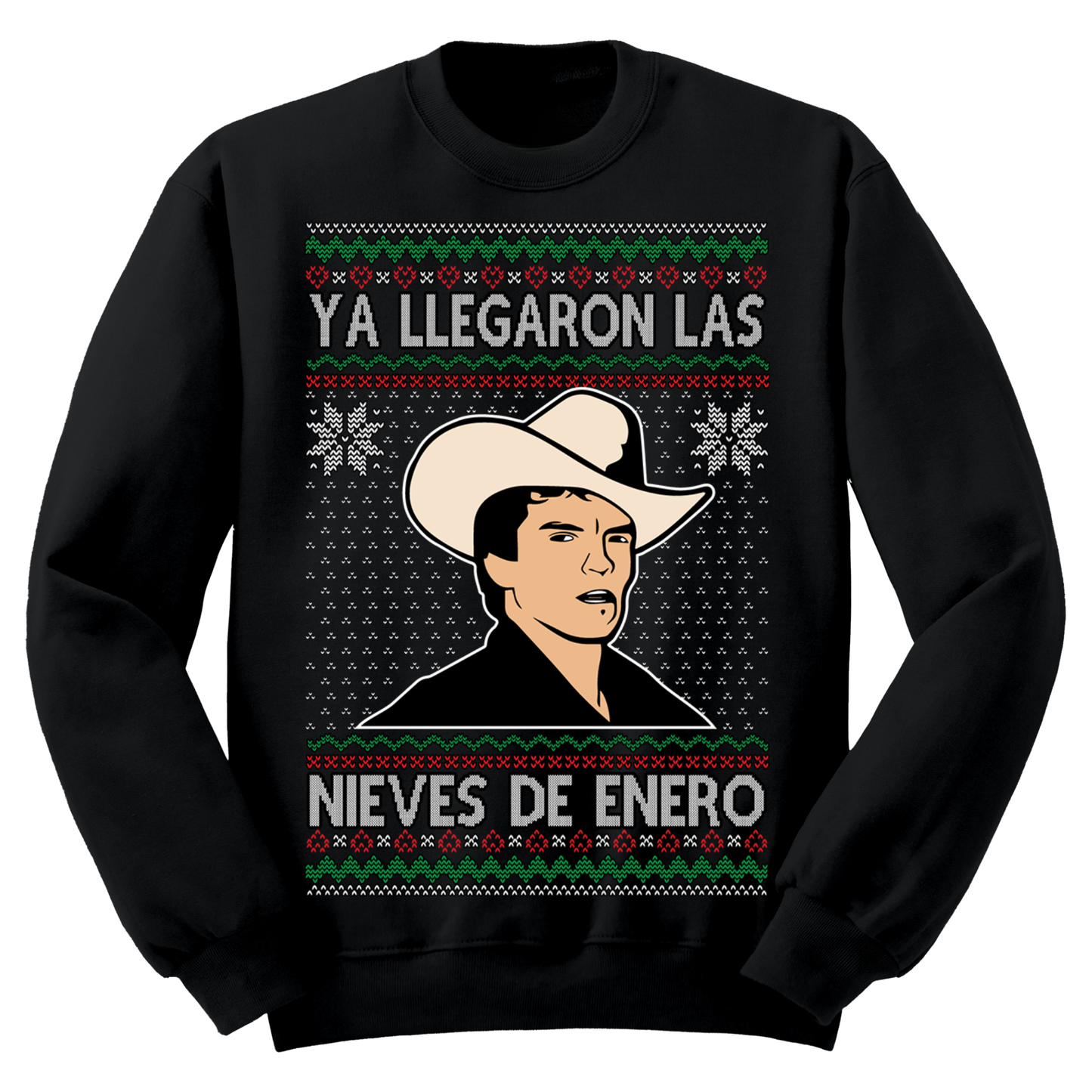 Ugly Christmas Sweater Ya llegaron Las Nieves De Enero