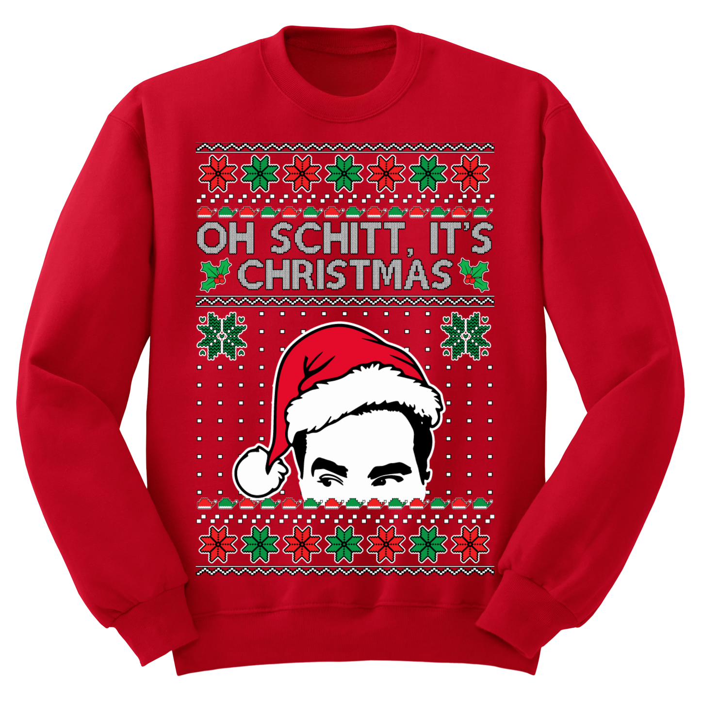 Ugly Christmas Sweater Oh Schitt It's Christmas