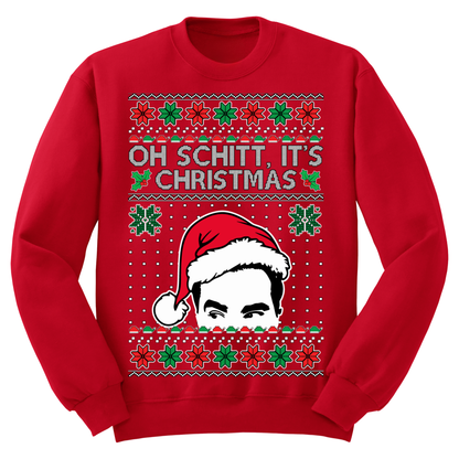 Ugly Christmas Sweater Oh Schitt It's Christmas