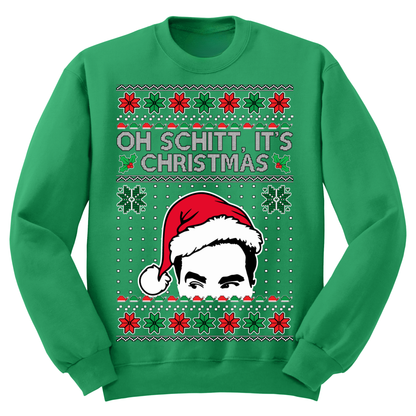 Ugly Christmas Sweater Oh Schitt It's Christmas