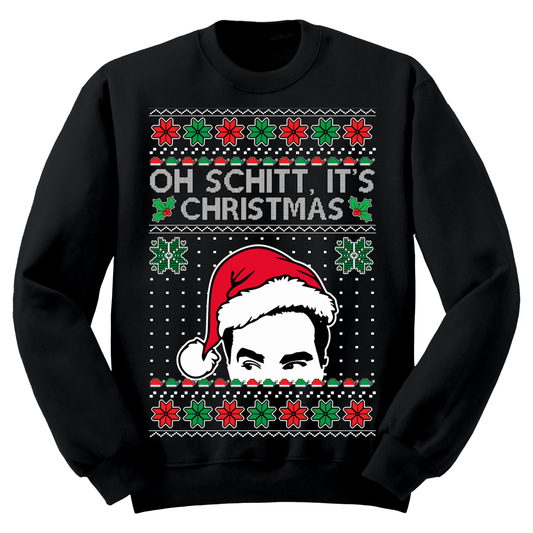 Ugly Christmas Sweater Oh Schitt It's Christmas