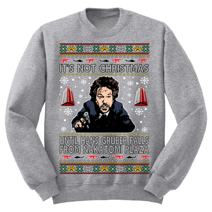 Ugly Christmas Sweater Not Christmas Till Hans Falls