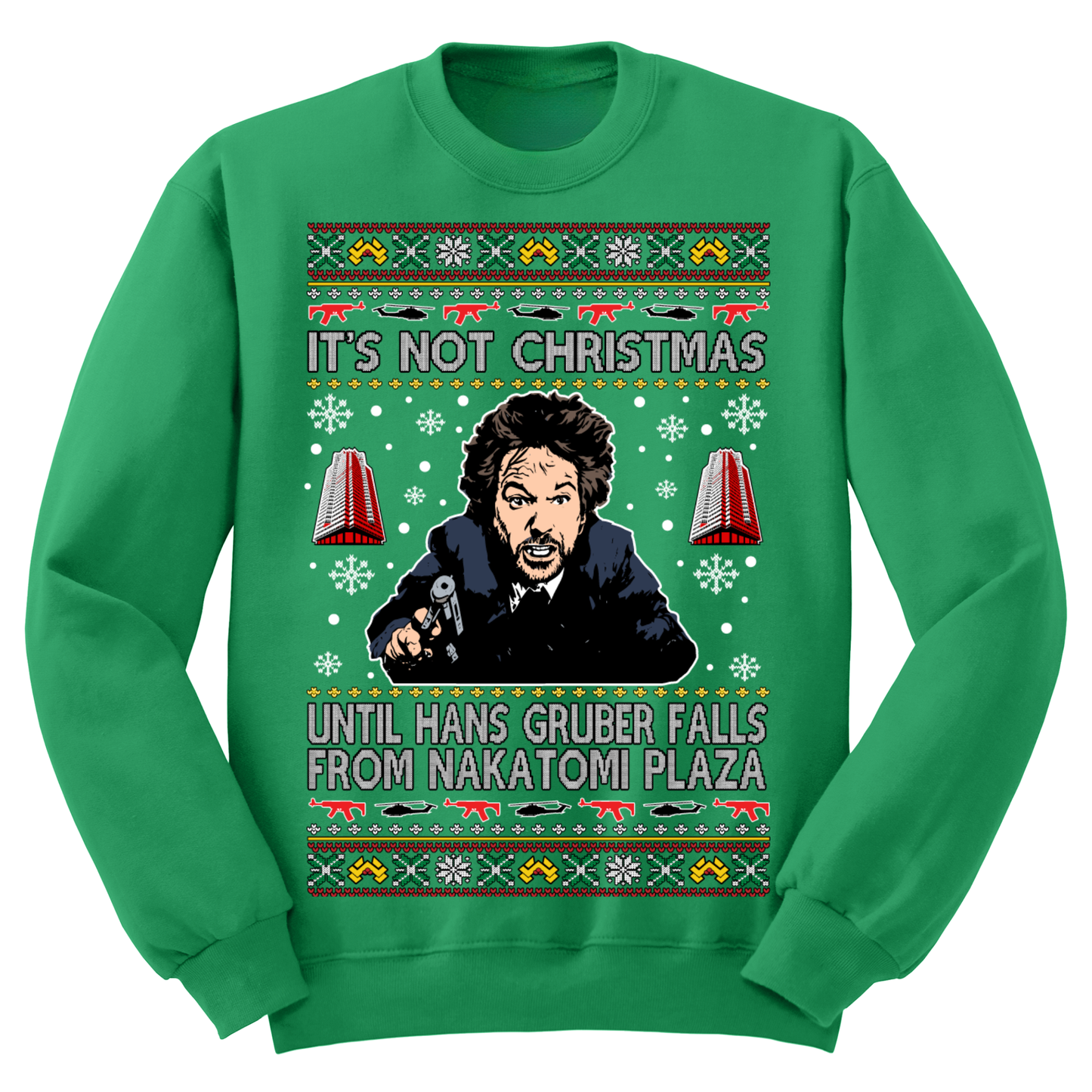 Ugly Christmas Sweater Not Christmas Till Hans Falls