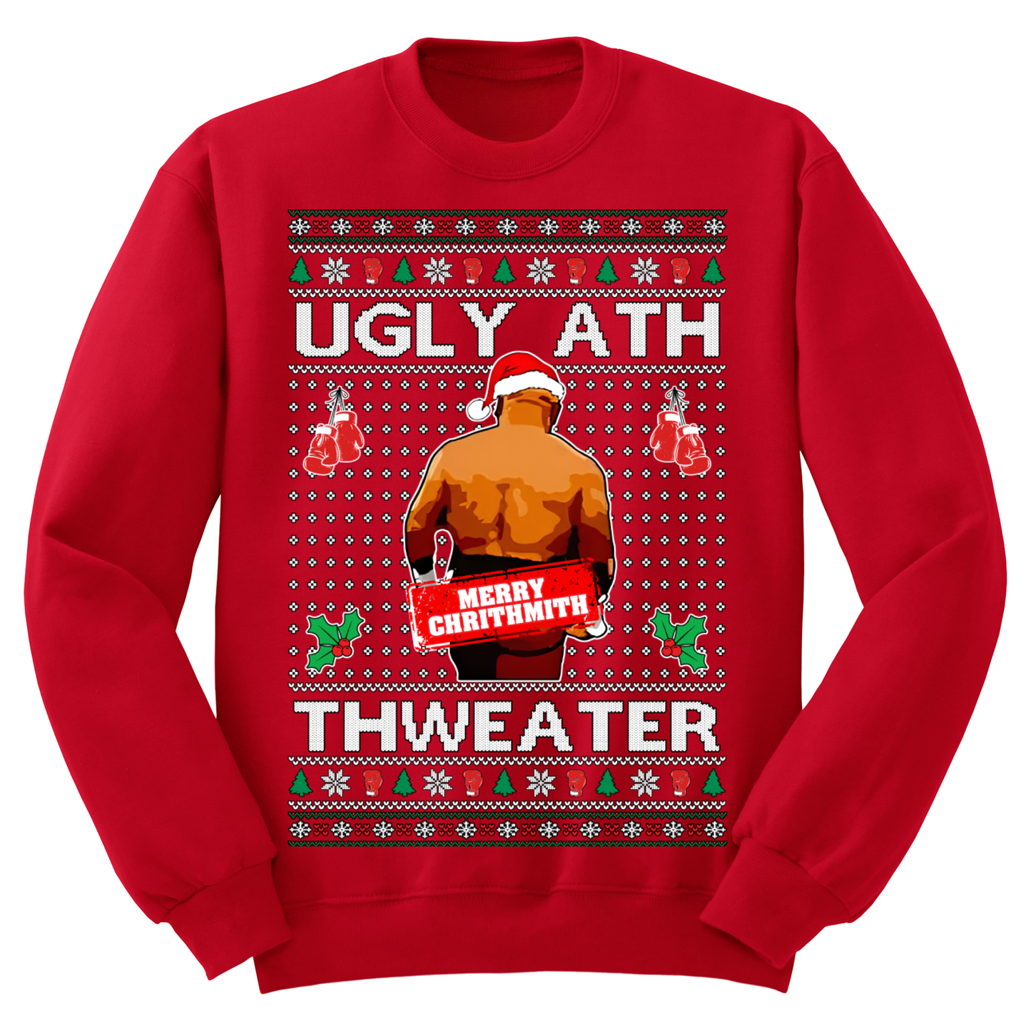 Ugly Christmas Sweater Ugly Ass Sweater Mike