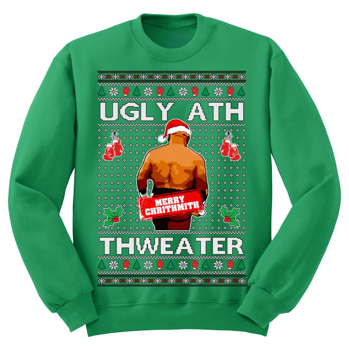 Ugly Christmas Sweater Ugly Ass Sweater Mike