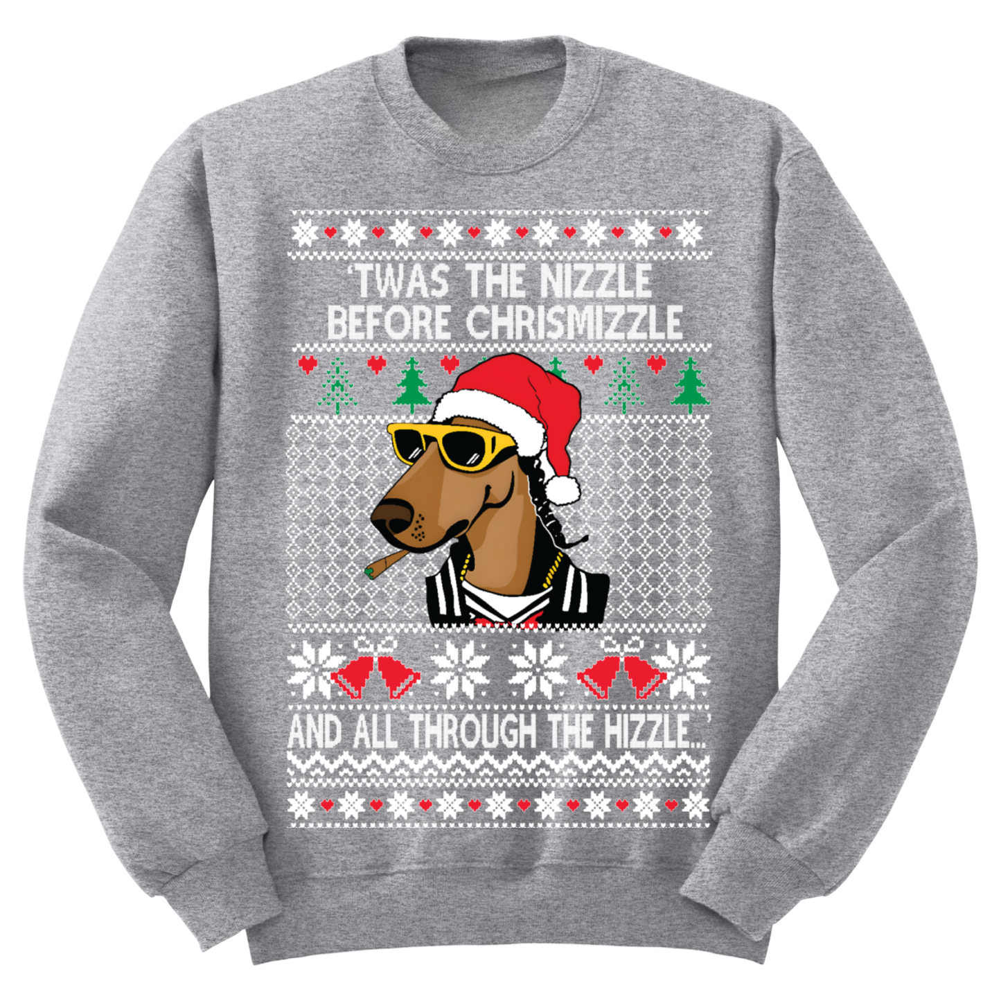 Ugly Christmas Sweater Twas The Nizzle