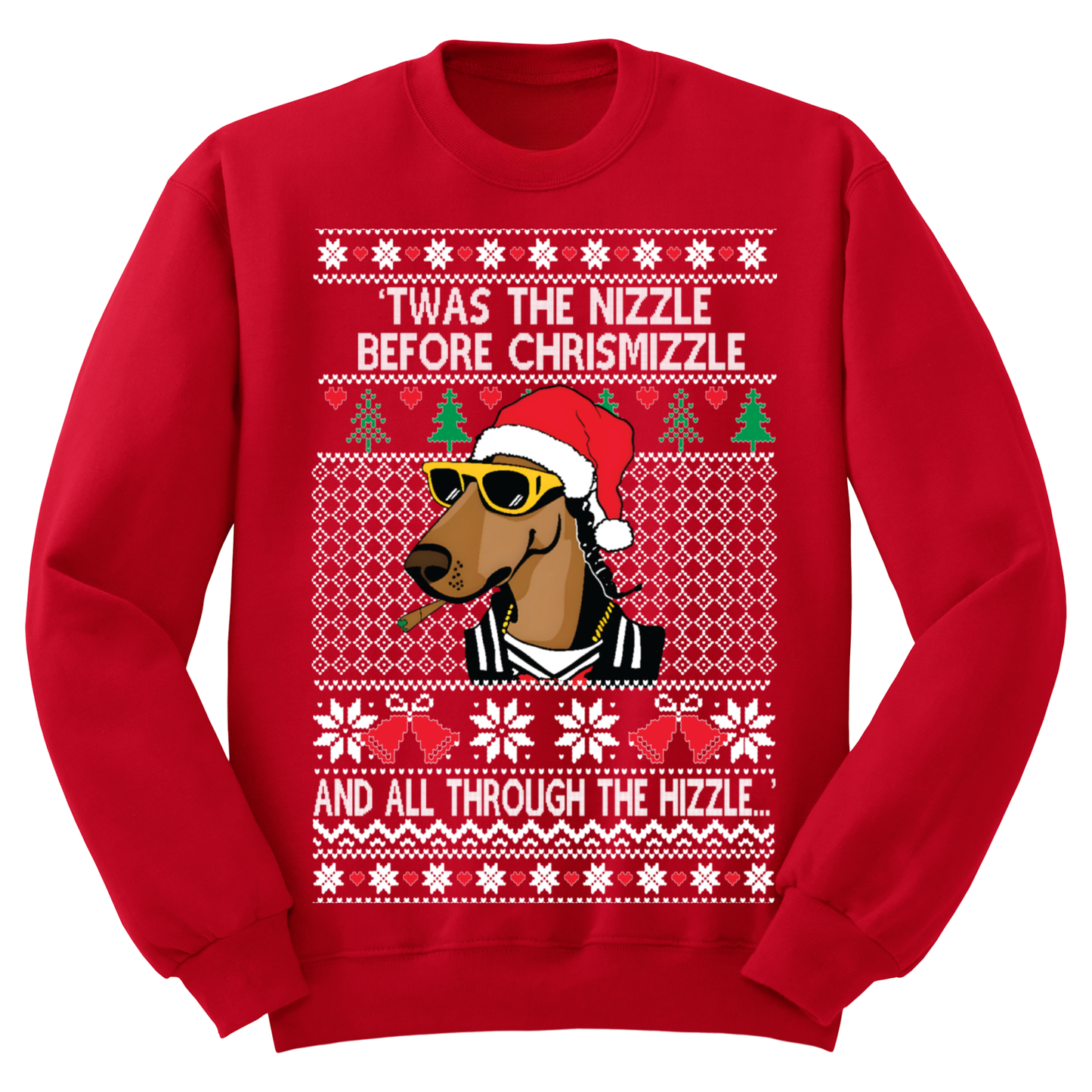 Ugly Christmas Sweater Twas The Nizzle