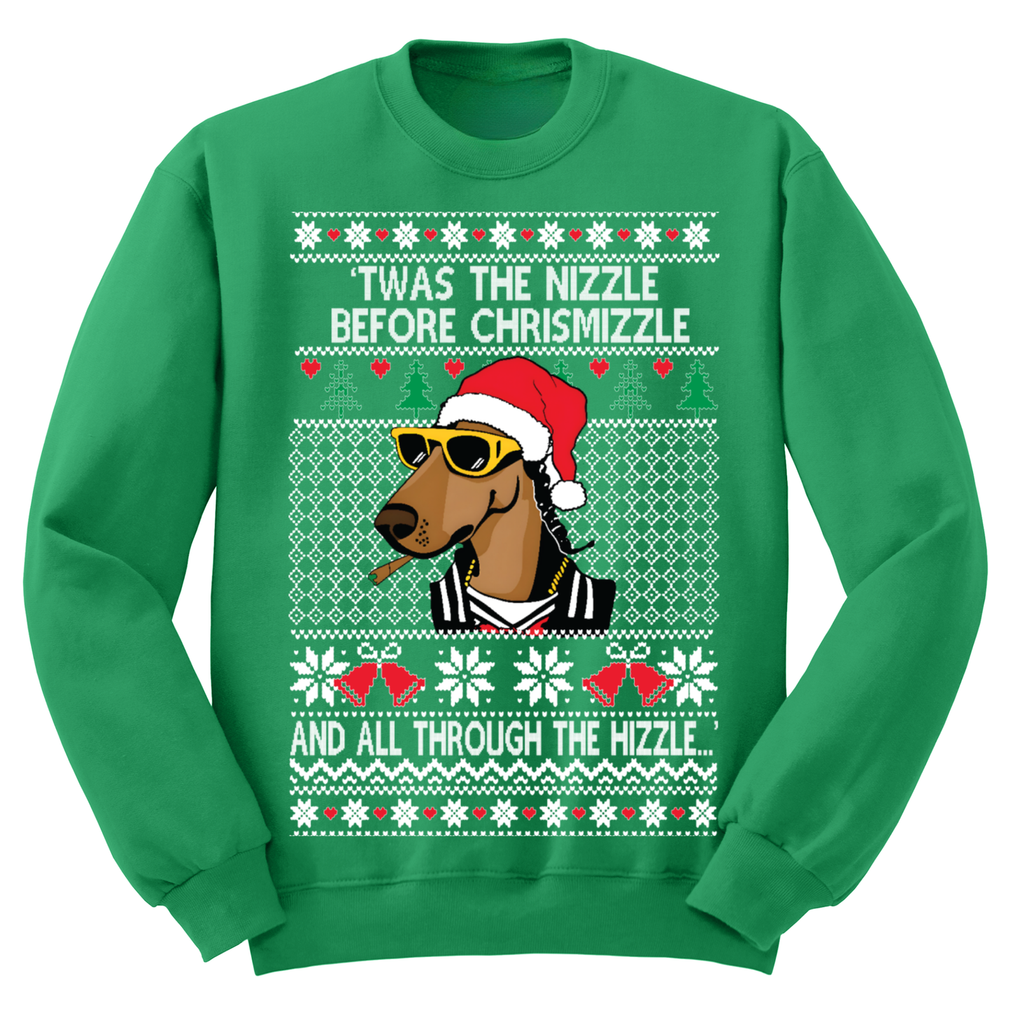 Ugly Christmas Sweater Twas The Nizzle