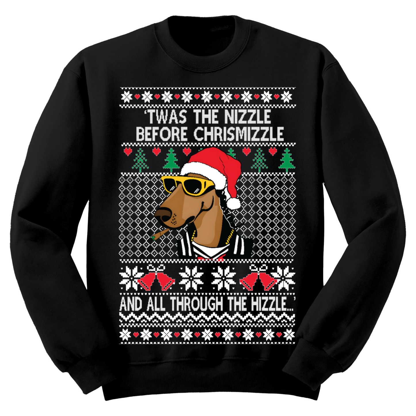 Ugly Christmas Sweater Twas The Nizzle