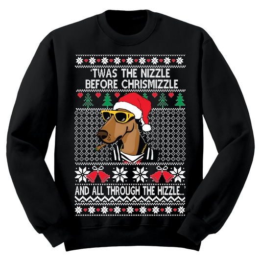 Ugly Christmas Sweater Twas The Nizzle