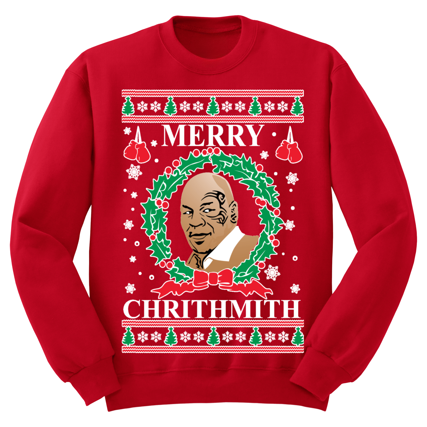 Ugly Christmas Sweater Tyson Merry Christmas