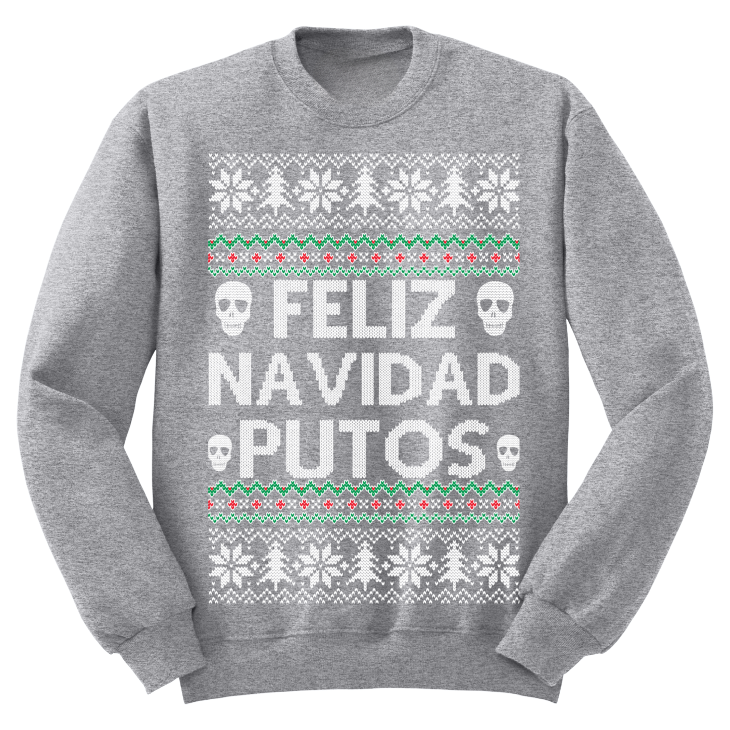 Ugly Christmas Sweater Feliz Navidad Putos