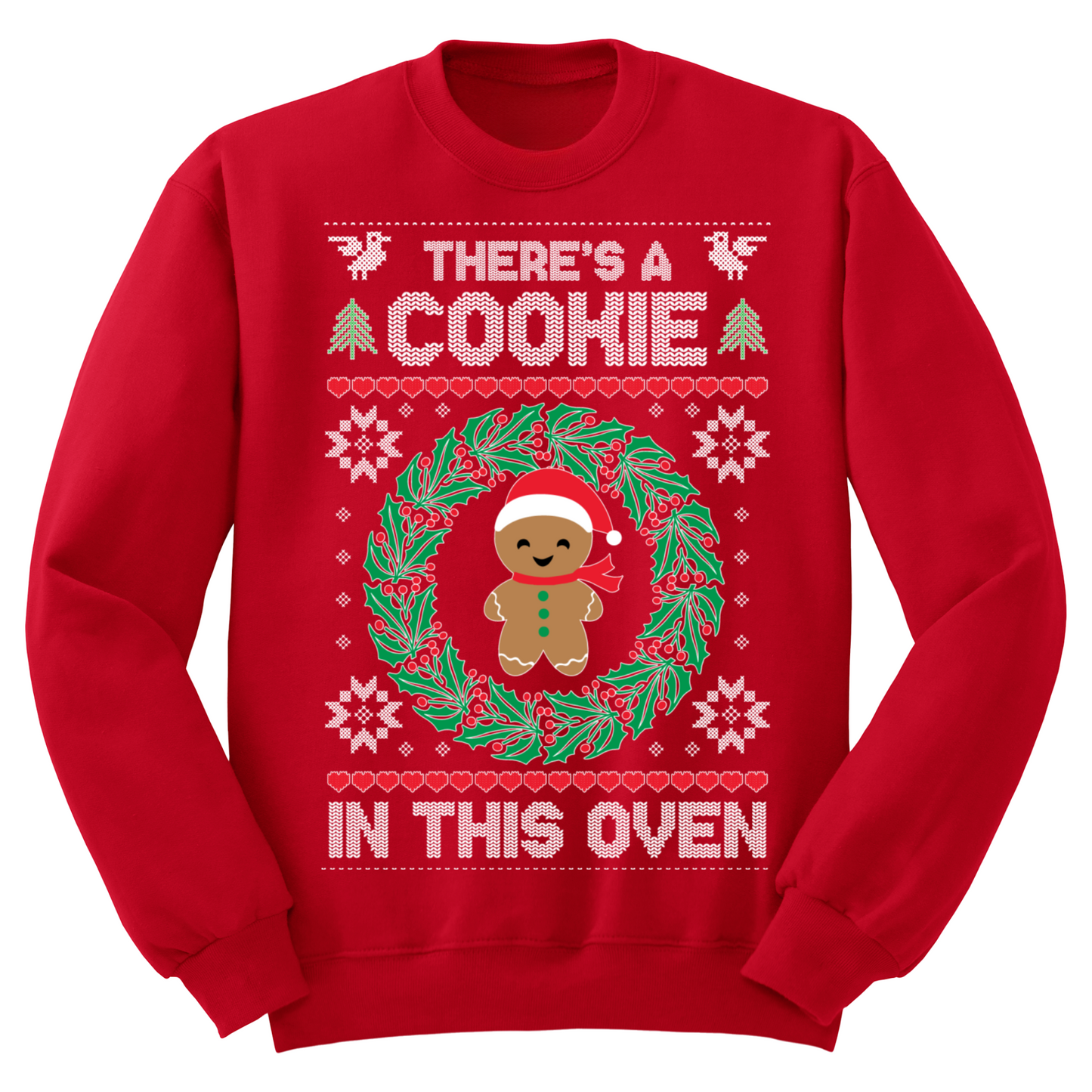 Ugly Christmas Sweater Theres A Cookie In This Oven