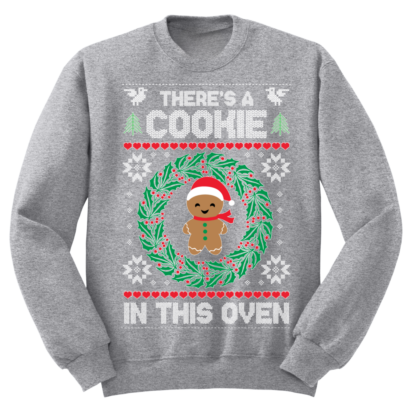 Ugly Christmas Sweater Theres A Cookie In This Oven