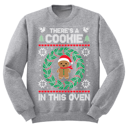 Ugly Christmas Sweater Theres A Cookie In This Oven