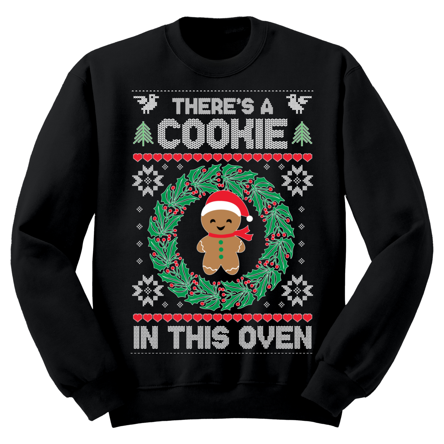 Ugly Christmas Sweater Theres A Cookie In This Oven