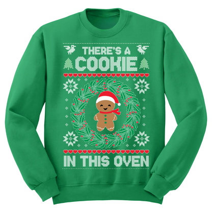 Ugly Christmas Sweater Theres A Cookie In This Oven