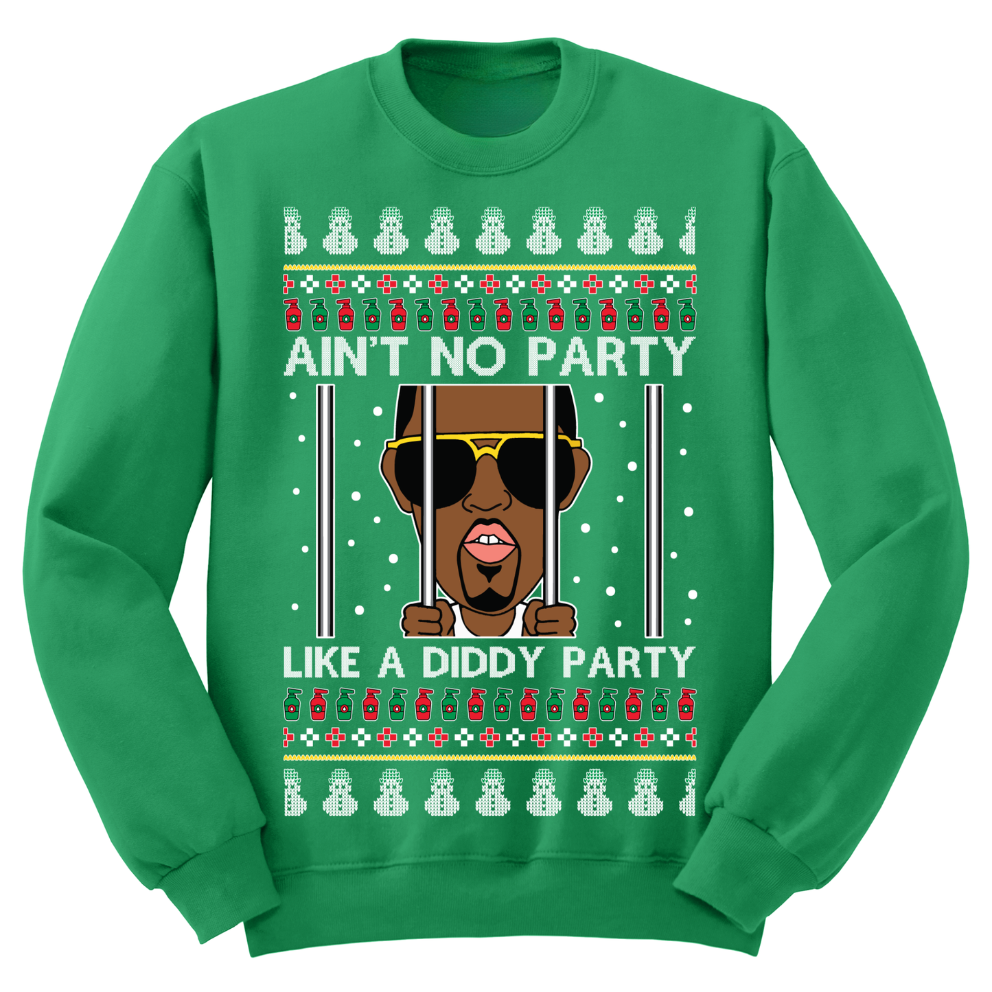 Ugly Christmas Sweater No Party Like Diddy Party